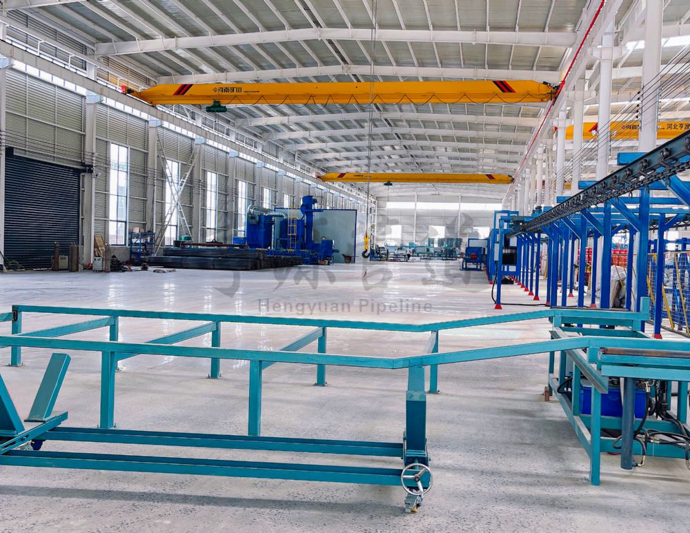 河北亨源管道裝備集團涂塑管道生產(chǎn)車間內(nèi)景 河北亨源管道裝備集團涂塑管道生產(chǎn)車間內(nèi)景